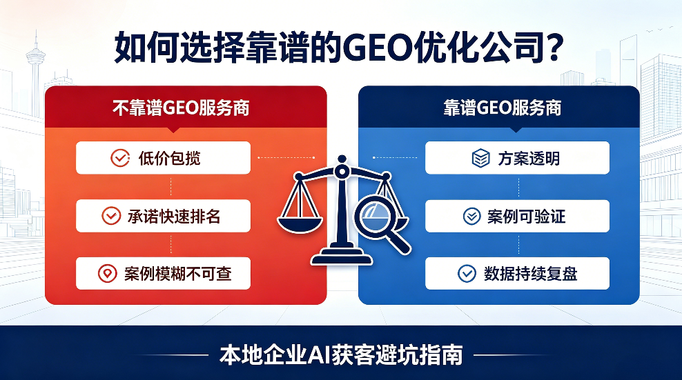 海门如何选择靠谱的GEO优化公司？本地企业AI获客避坑指南
